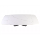 Стол обеденный SIGNAL ARMANDO белый/черный 160-240/90